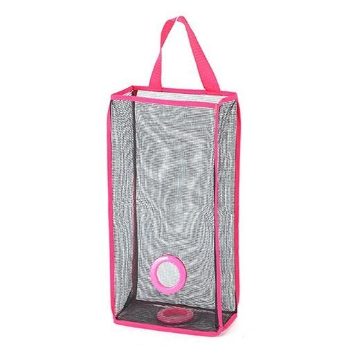 MEZON Mezons High Quality Folding Breathable Mesh Hanging Kitchen Garbage Bags Storage Pouch Shopping Bag Sorting Gloves Socks Organizers  - Image 1