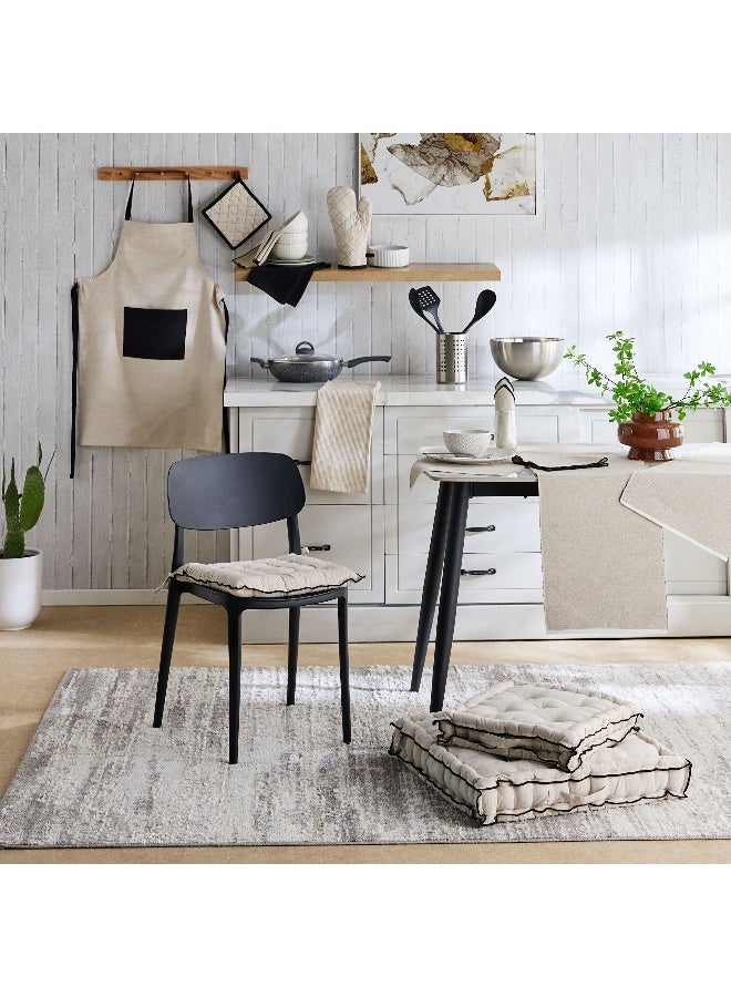 Home Box Harley Hana Floor Cushion - Beige - Image 4