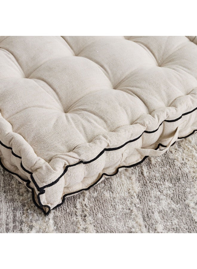 Home Box Harley Hana Floor Cushion - Beige - Image 3
