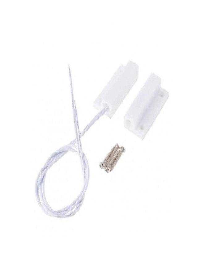 Techtonics MC 38 Mount Wired Door Window Sensor Magnetic Reed Switch Recessed Alarm Security System Normally Closed NC - Image 2