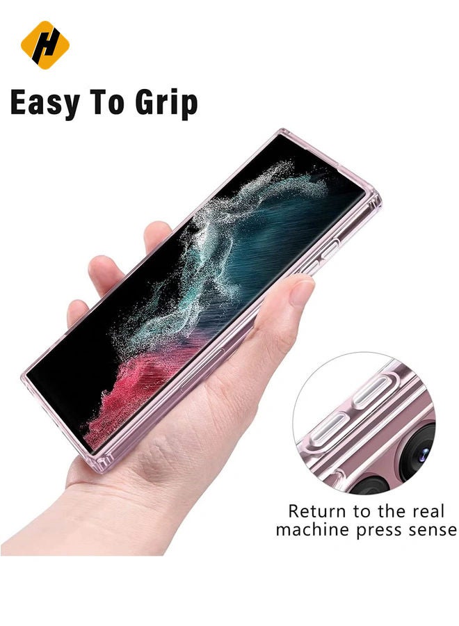 Clear Case for Samsung Galaxy S22 Plus, Compatible with Mag-Safe Charging, Ultra Slim & Full Protective Shockproof Case Cover (Galaxy S22 Plus, Clear)  - Image 3