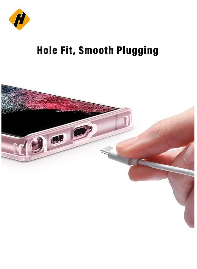 Clear Case for Samsung Galaxy S22 Plus, Compatible with Mag-Safe Charging, Ultra Slim & Full Protective Shockproof Case Cover (Galaxy S22 Plus, Clear)  - Image 4