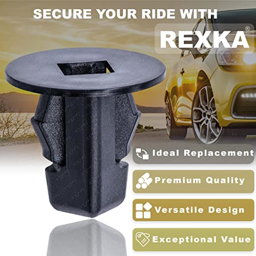 Rexka 10pcs Fender Liner Screw Grommet Compatible with Toyota Lexus 90189-06236 Highlander Prius Tundra LC500 RC200t RC300 RC350 - Image 4