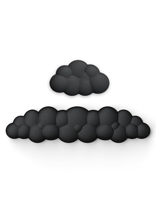 Keyboard Wrist Rest Set Cloud Wrist Rest for Keyboard and Mouse Pad Computer Elbow Pad Arm Rest Mouse Wrist Cushion