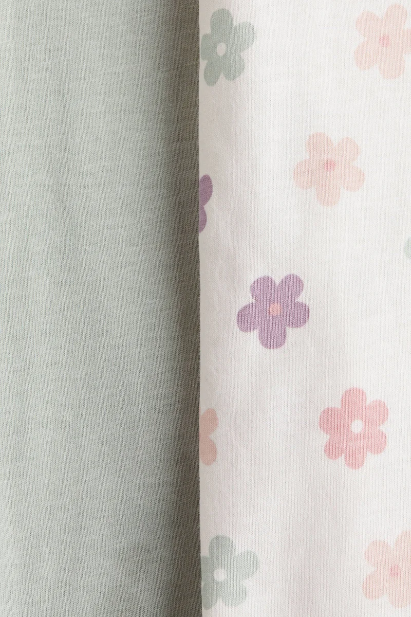 H&M 2-pack patterned cotton pyjamas