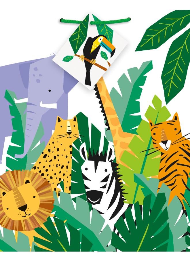 Unique Animal Safari Gift Bag - Medium - Image 1