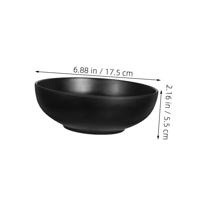 2Pcs Japanese Ramen Bowls 6 Inch Ceramic Instant Noodle Soup and Salad Bowls Versatile Kitchen Essential - Image 3