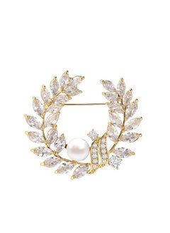 New High-End Pearl Brooch
