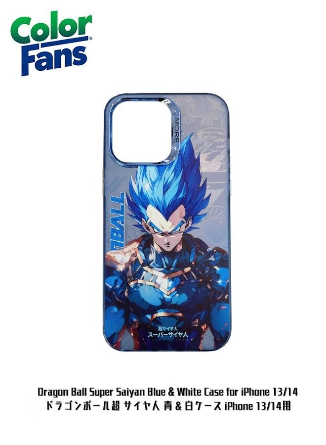 Dragon Ball Super Saiyan Blue & White Case for iPhone 13/14