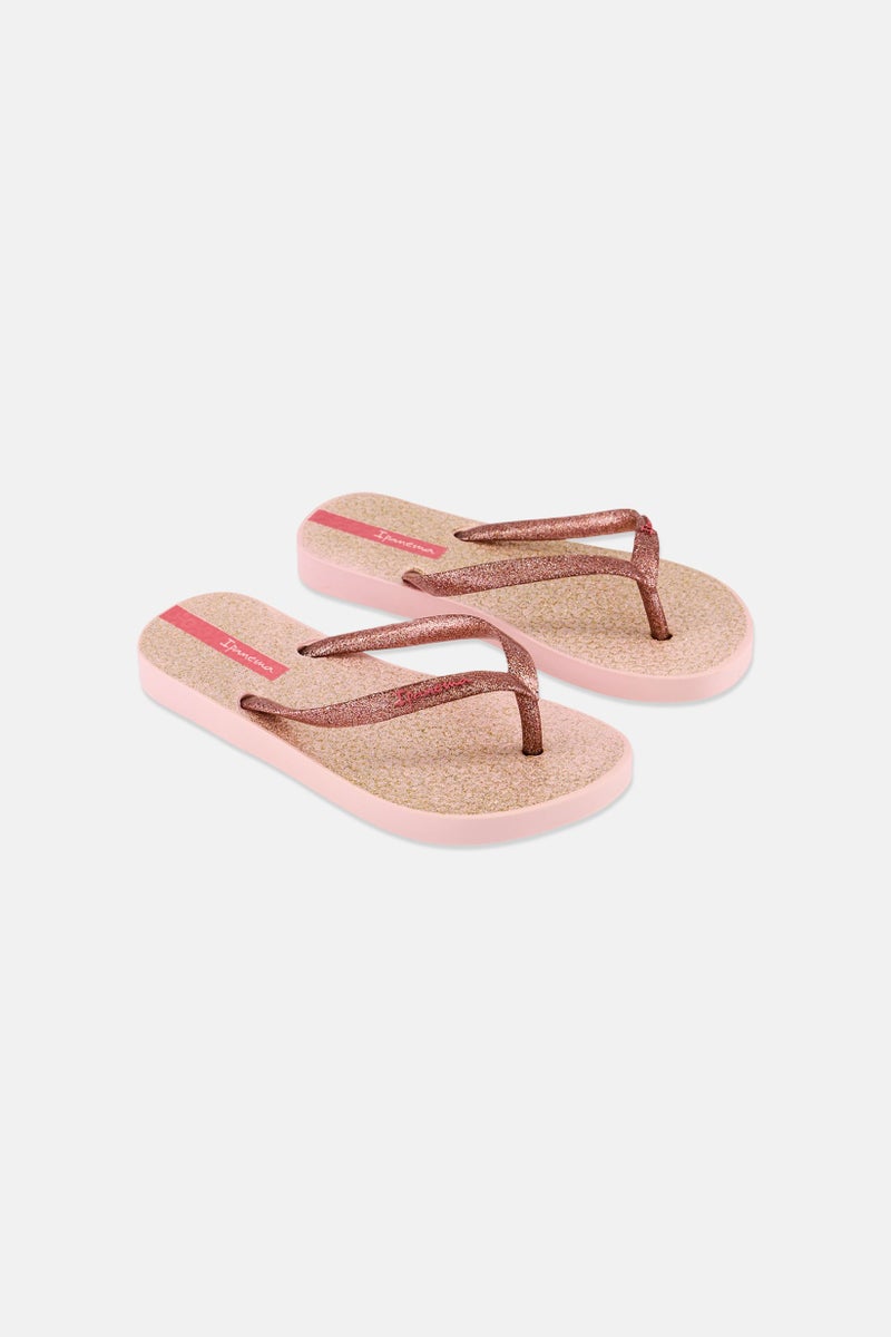 Ipanema Kids Girl Clas Brazil II Glitter Slip On Slippers, Multicolor  - Image 1