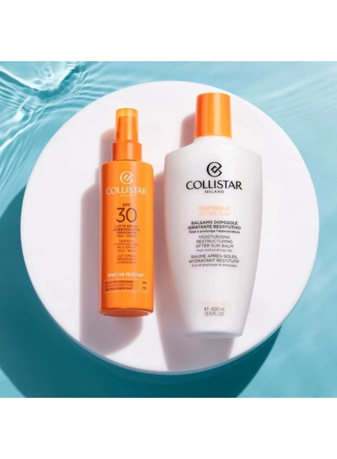 Collistar Tanning Moisturizing Milk Spray SPF30 200ml - Image 3