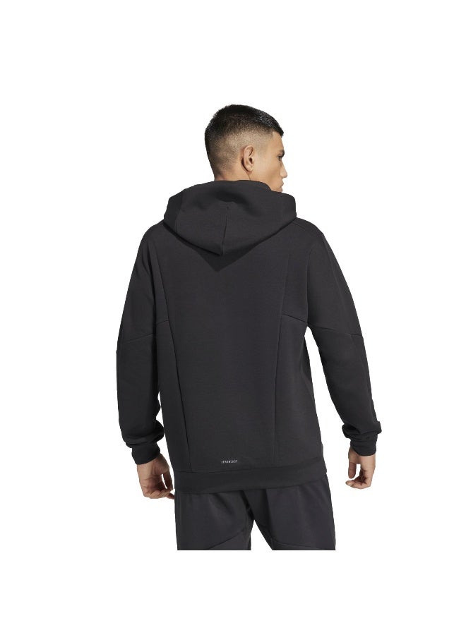 Adidas D4T Hoodie Black Training Sweatshirts For Men XS - Image 4