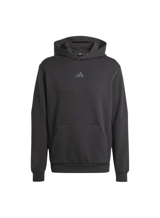 Adidas D4T Hoodie Black Training Sweatshirts For Men XS - Image 1