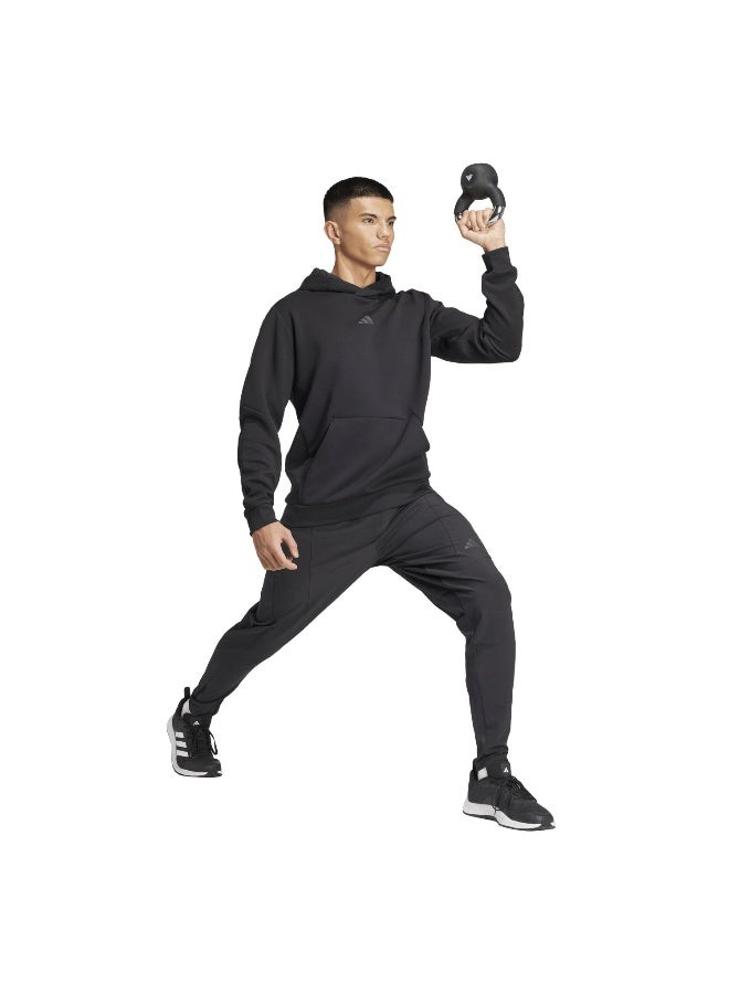 Adidas D4T Hoodie Black Training Sweatshirts For Men XS - Image 5
