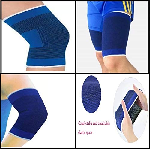 PrimeBox Combo Set of Ankle, Palm, Knee, Elbow Support For Gym and Multi Sports Uses - Image 4