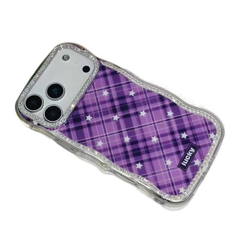 Acrylic Protective Case for iPhone 16 / 16 Plus / 16 Pro / 16 Pro Max with Drop Protection and Kickstand plus Shockproof plus Strong Magnetic plus Anti-Slip Grip in Multicolour - Layan Lure - Image 4