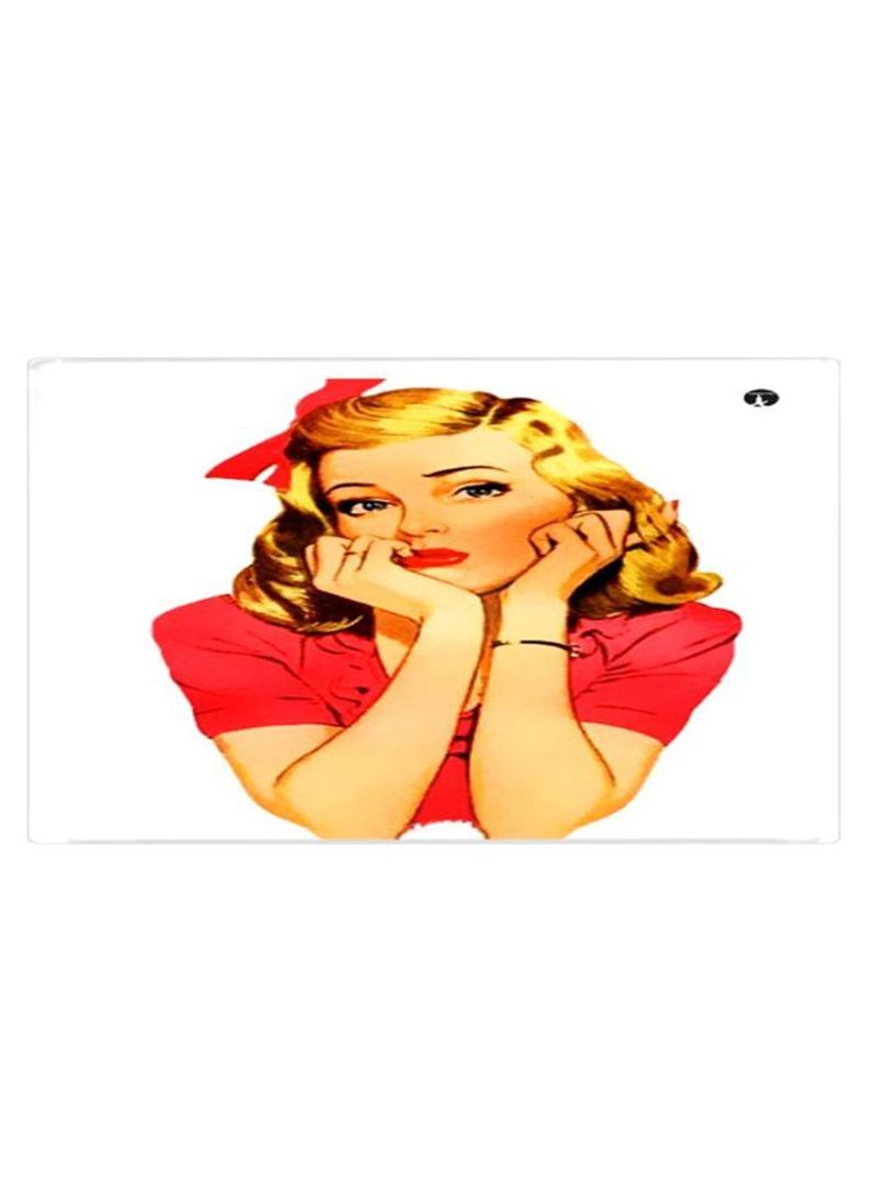 Printed Anti-Slip Gaming Mouse Pad Multicolour