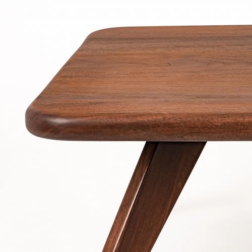 Streem Furniture Solid Wood Coffee Table for Living Room, Dining Room, Bedroom, Kitchen, Office Home Decor (Square Coffee Table, 55x55x40) - Image 5