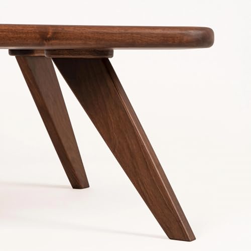 Streem Furniture Solid Wood Coffee Table for Living Room, Dining Room, Bedroom, Kitchen, Office Home Decor (Square Coffee Table, 55x55x40) - Image 4