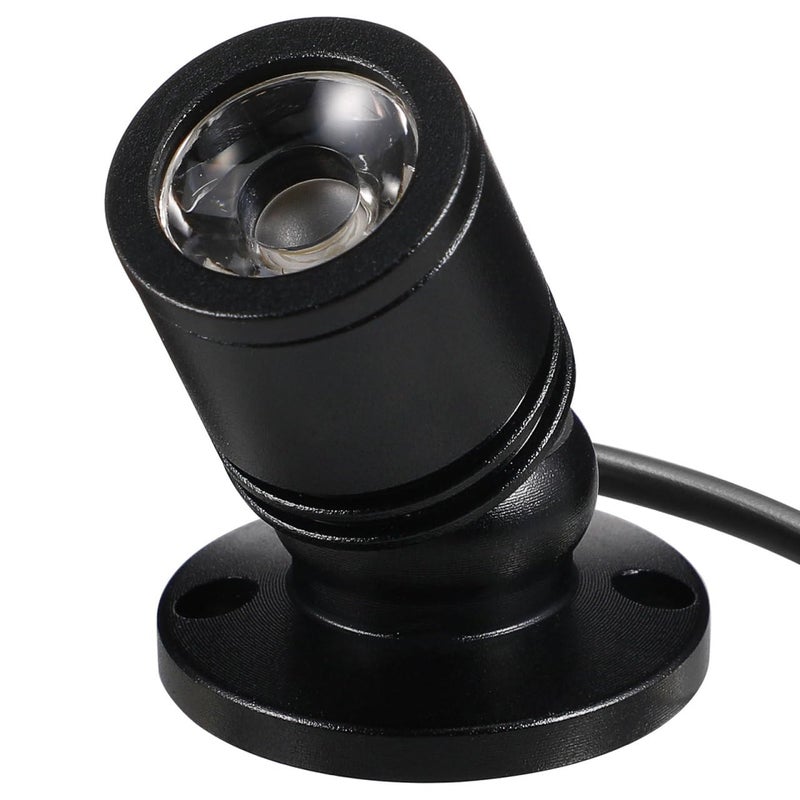 TOVINANNA أضواء توفينانا Spot Lights الداخلية القابلة للتعديل بزاوية تعمل بالطاقة من USB مصباح LED صغير لعرض المجوهرات