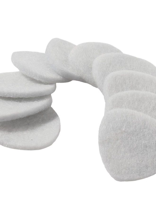 HoMedics وسادات ميكروفايبر بديلة UHE-PAD1، بيضاء - Image 1