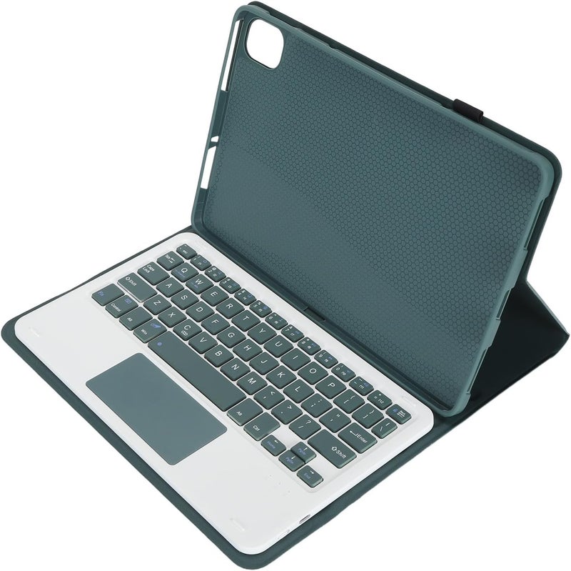 Pad 5 Pro 11" Tablet Keyboard Case Slim Lightweight Detachable for Wireless Keyboard for Pad 5 Pro Multi-Touch Gesture Touchpad 3 Angles ABS+TPU (Dark Green) - Image 2