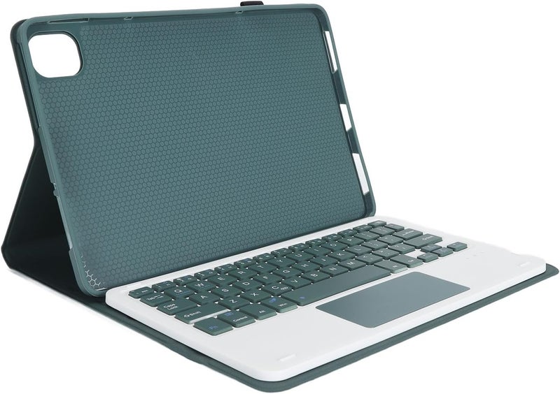 Pad 5 Pro 11" Tablet Keyboard Case Slim Lightweight Detachable for Wireless Keyboard for Pad 5 Pro Multi-Touch Gesture Touchpad 3 Angles ABS+TPU (Dark Green) - Image 3