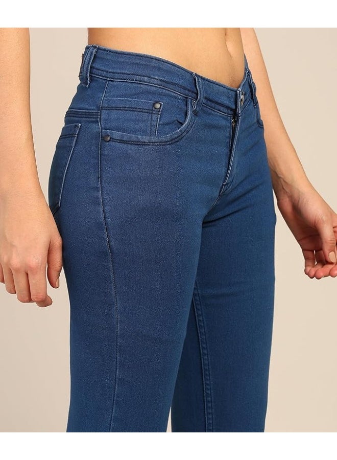 NIFTY Women's Denim Stretchable capri - Image 5