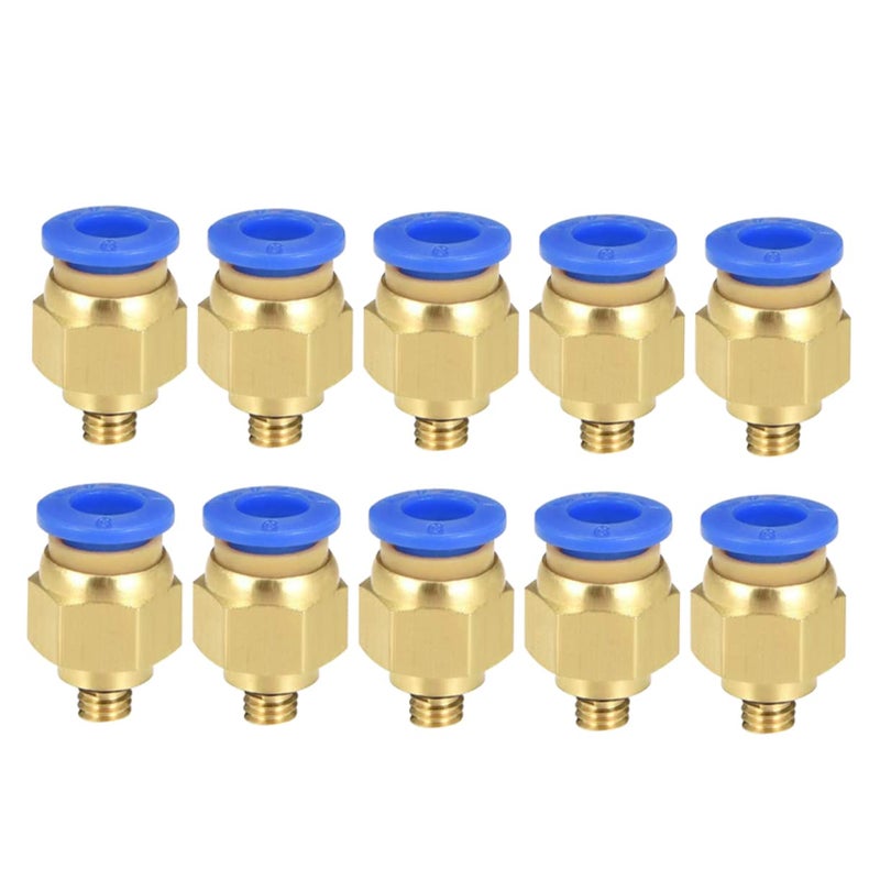10Pcs Push To Connect Air Straight Quick Fittings High Precision Easy Installation - Image 2