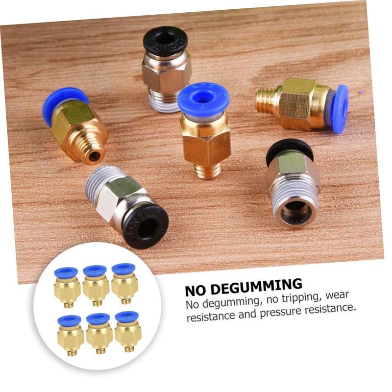 10Pcs Push To Connect Air Straight Quick Fittings High Precision Easy Installation - Image 4
