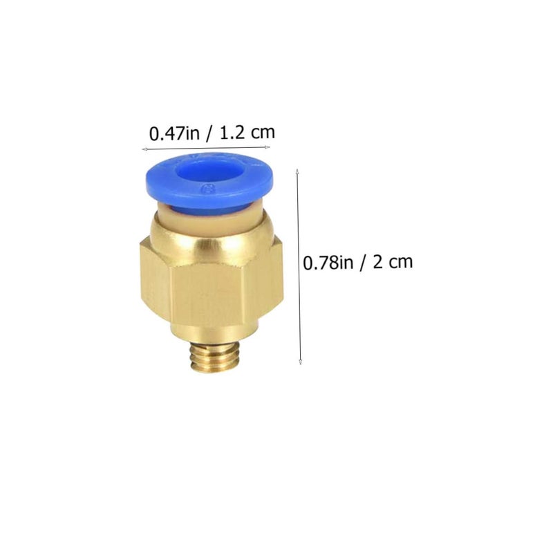 10Pcs Push To Connect Air Straight Quick Fittings High Precision Easy Installation - Image 3
