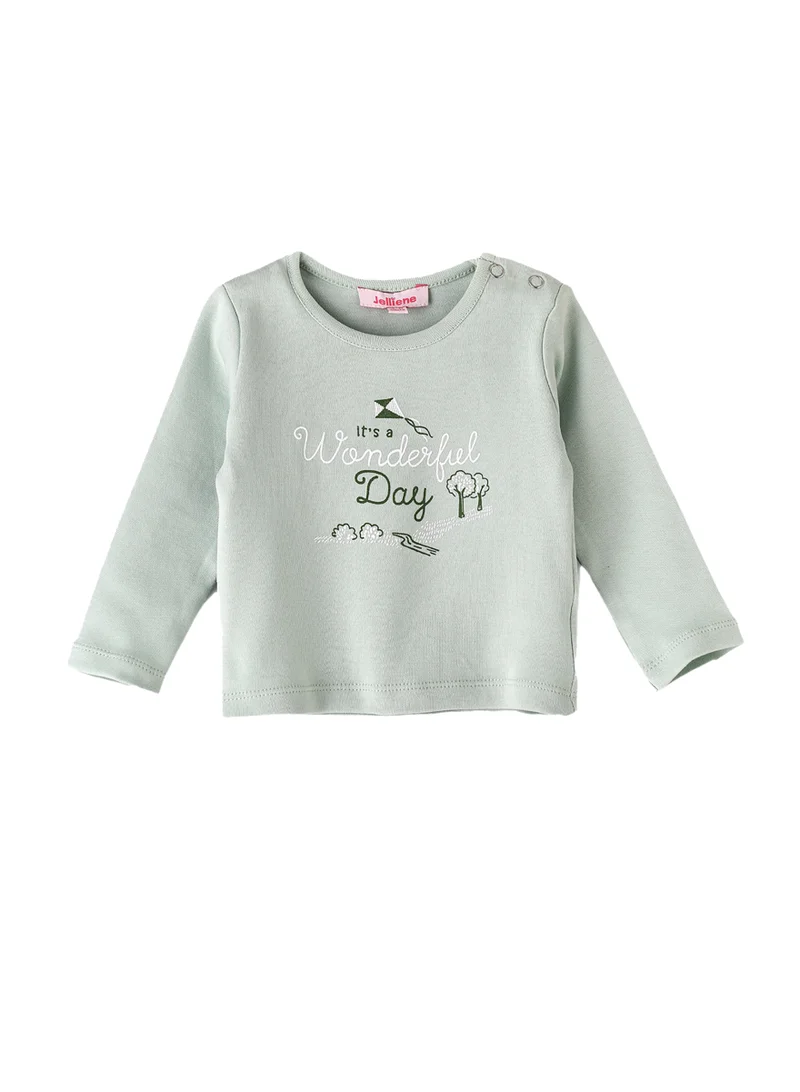 جيلين Girls' 'It's a Wonderful Day' Graphic Sweatshirt