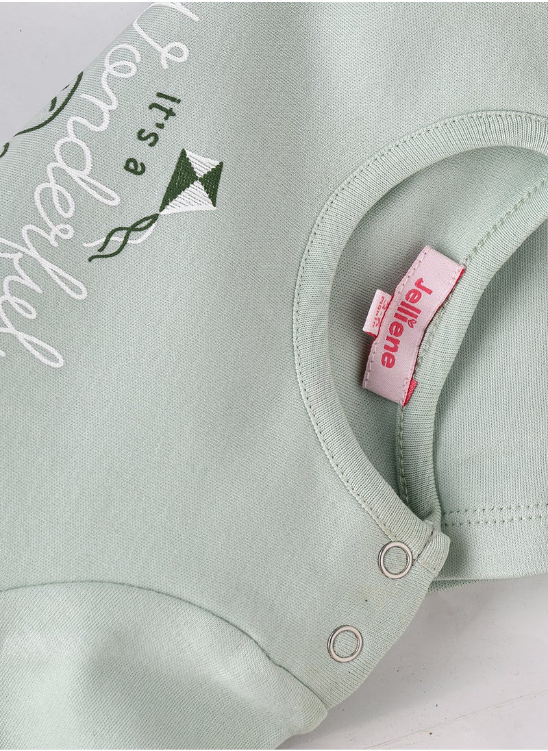 Jelliene Girls' 'It's a Wonderful Day' Graphic Sweatshirt  - Image 4