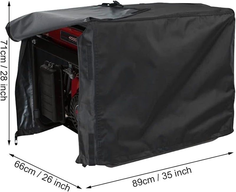 Generator Covers Outdoor, Portable Generator Cover Garden Electric Generator Cover Protection for Most Generators (GsycleTsD6DkhN-02) - Image 5