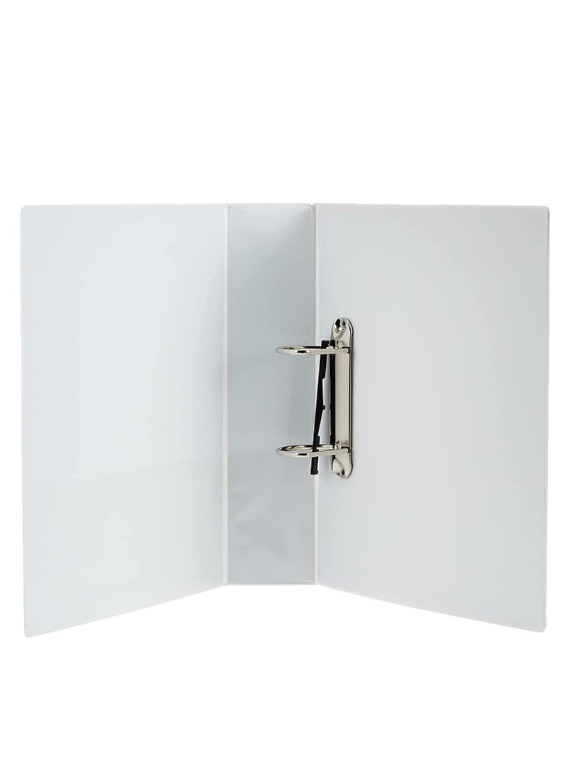 Deli 10-Piece Ring Binder White Two Rings 2Inch Wide  - Image 3