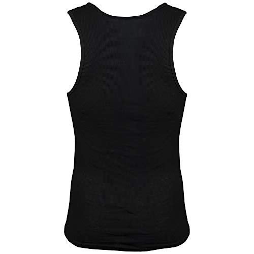 Gildan Men's A-Shirt Tanks, Multipack, Style G1104, Black (12-Pack), X-Large - Image 4