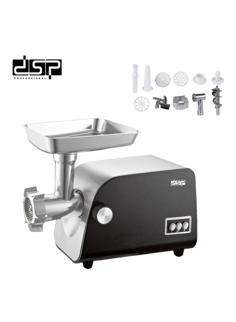 DSP Meat Grinder 1200 watts 1200.0 W KM5024 Black/Silver - Image 1