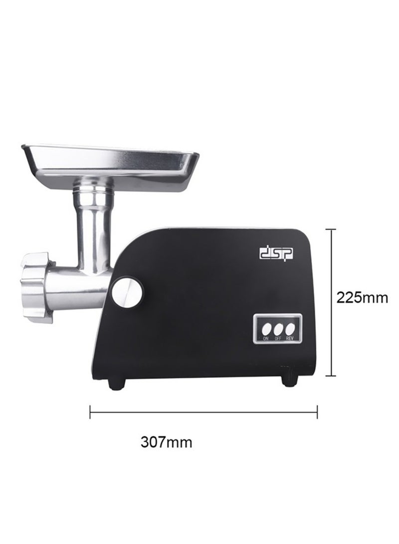 DSP Meat Grinder 1200 watts 1200.0 W KM5024 Black/Silver - Image 2