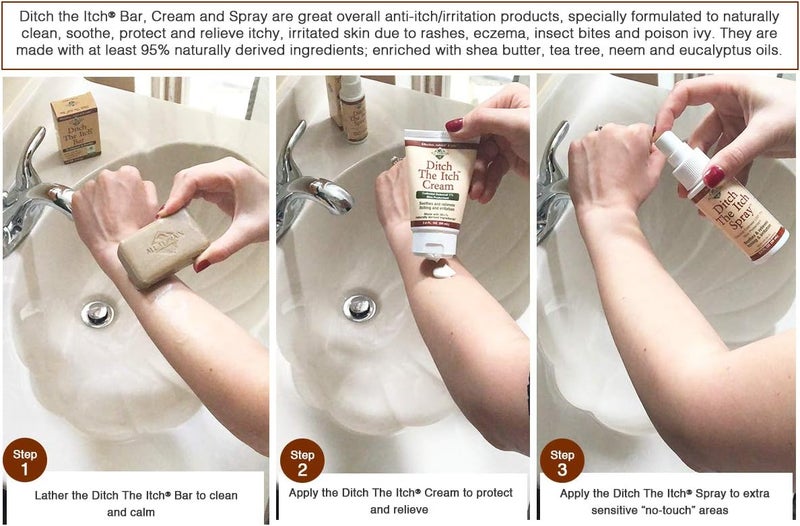 All Terrain Natural Ditch the Itch Bar - 4oz for Cleansing and Soothing Itchy Skin - Image 5