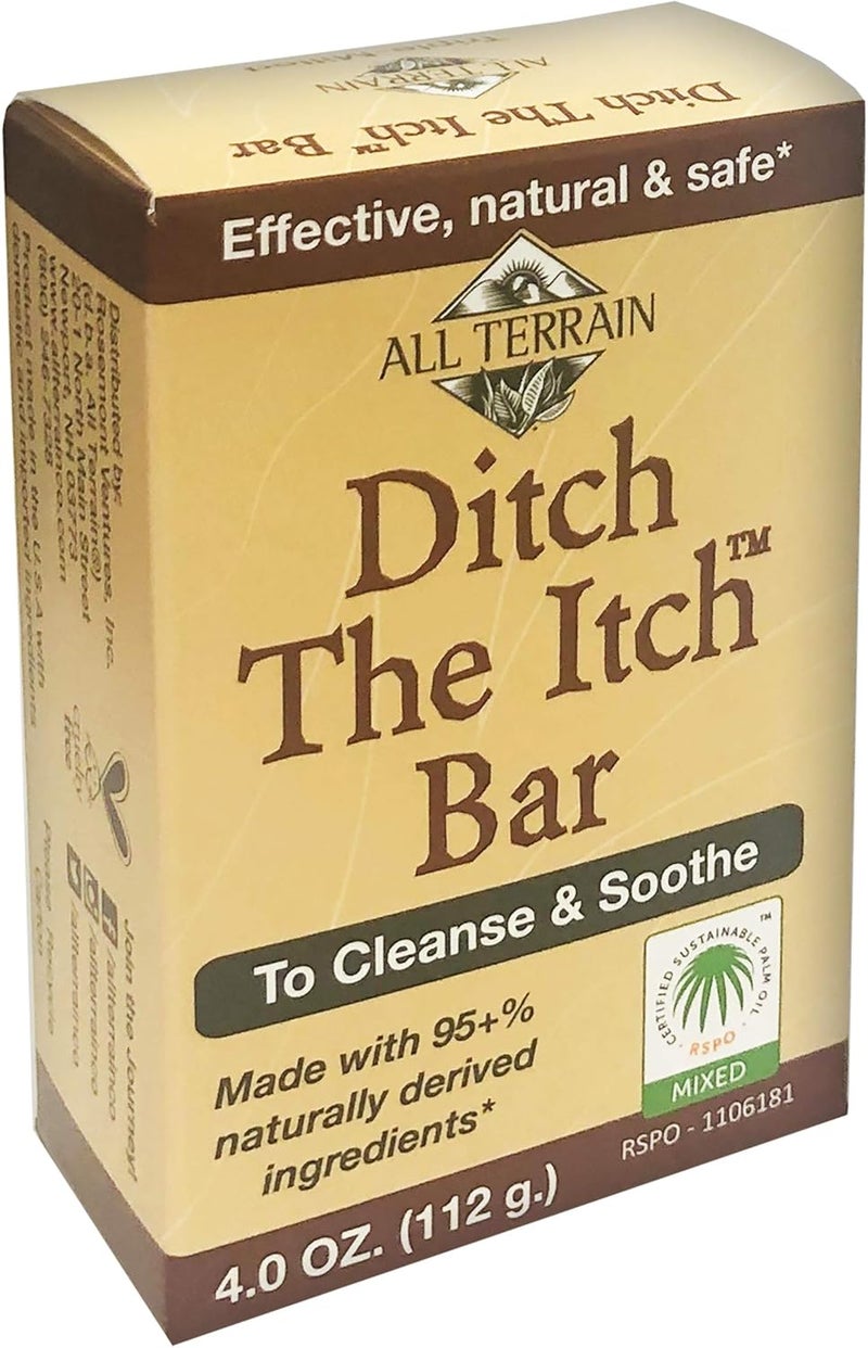All Terrain Natural Ditch the Itch Bar - 4oz for Cleansing and Soothing Itchy Skin - Image 2