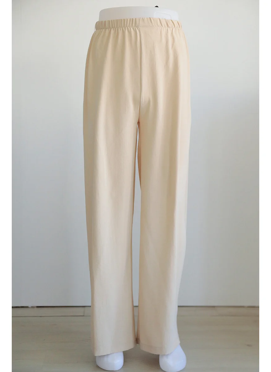 Neva Style Beige Hijab Trousers 95633BEJ