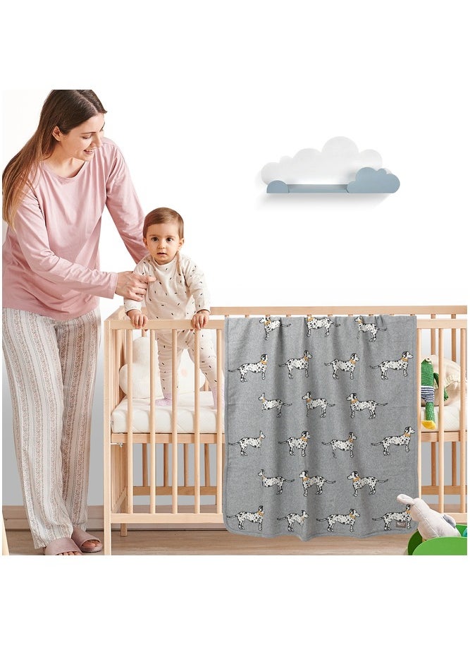 Nurtur Soft Baby Blankets For Boys And Girls 100% Combed Cotton Lightweight Fleece  - Image 2