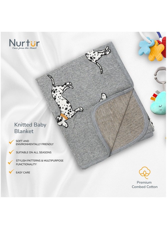 Nurtur Soft Baby Blankets For Boys And Girls 100% Combed Cotton Lightweight Fleece  - Image 3