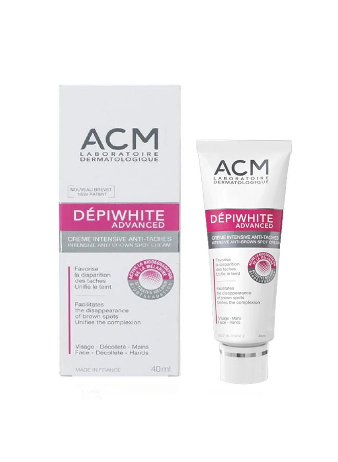 اكم لابرتوري ديرماتولوجيك كريم ACM ديبيوايت أدفانسد – مزيل مكثف للبقع الداكنة ومرطب لتفتيح البشرة، 40 مل – يقلل التصبغات ويوحد لون البشرة - Image 1