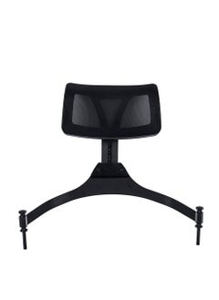 Meishida Foldable Makeup Chair Portable Director Chair with Headrest Lightweight Artist Chair Black  - Image 3