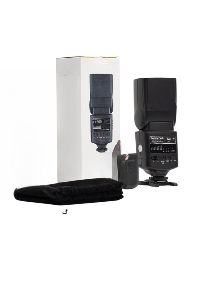 Godox TT560II Photography Light, Wireless Transmission Portable Fill Light, Lightweight Durable Strobe Light With Control Panel, Studio Light With User Friendly LCD Display, (TT560II Standard)