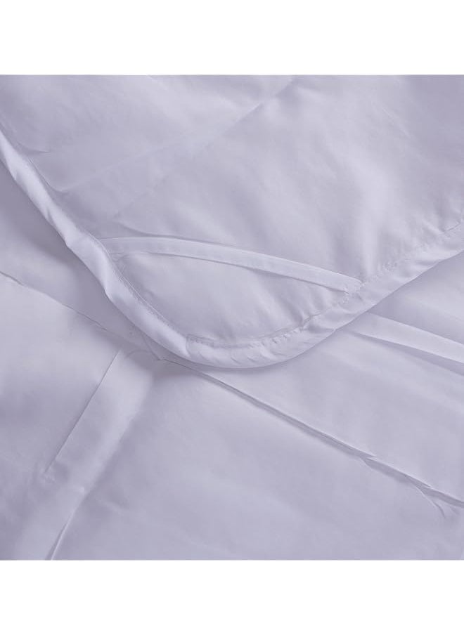 erorex Soft Polyester Duvet Insert Comforter Soft Lightweight White All Season Down Alternative Quilted Duvet Comforter King Size 220X240 Cm  - Image 2