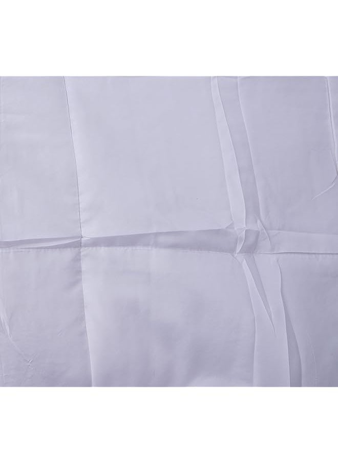 erorex Soft Polyester Duvet Insert Comforter Soft Lightweight White All Season Down Alternative Quilted Duvet Comforter King Size 220X240 Cm  - Image 4