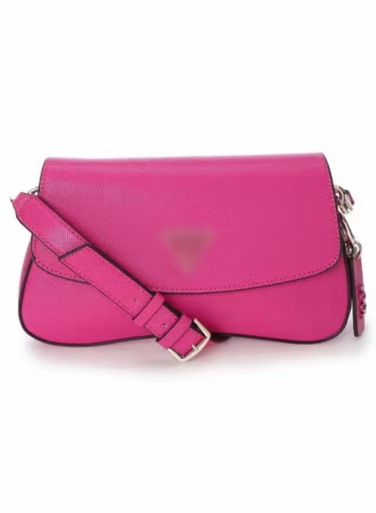 Noelle Logo Zip Through Shoulder Bag