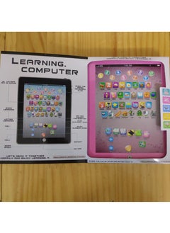Generic English tablet learning machine Children's mini point reading machine Early education story machine kids toys without battery pink 1Pcs  - Image 3